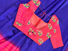 Purple Kanchi Pattu