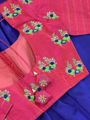 Purple Kanchi Pattu