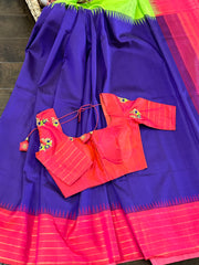 Purple Kanchi Pattu