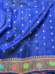 Double wrap meenakari Gadwal saree