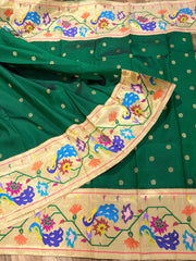 Gadwal paithani pattu saree