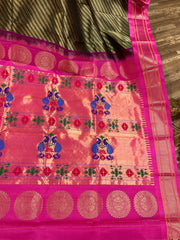 Gadwal paithani pattu saree