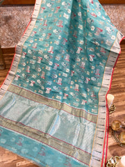 Elegant Zari Kota Saree