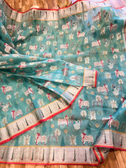 Elegant Zari Kota Saree