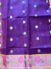 Double Tissue Designer Masterweave Kota with pichuwai Design