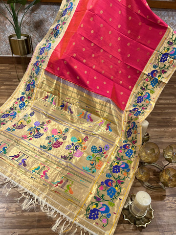 Gadwal Paithani pattu saree