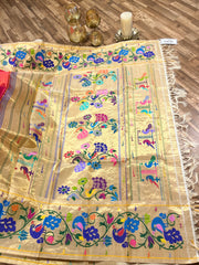 Gadwal Paithani pattu saree