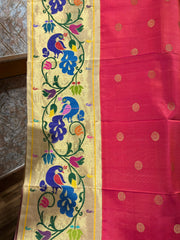 Gadwal Paithani pattu saree