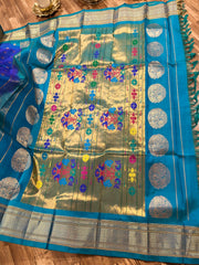 Gadwal Paithani pattu saree