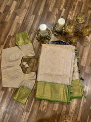 Chanderi pattu saree