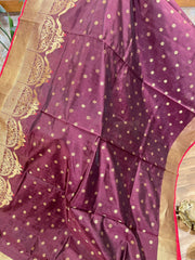 Chanderi pattu saree