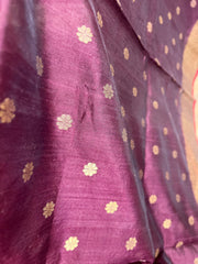 Chanderi pattu saree