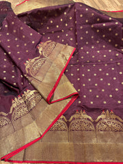 Chanderi pattu saree