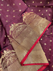 Chanderi pattu saree