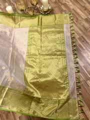 Chanderi pattu saree