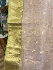 Chanderi pattu saree