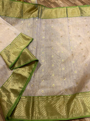 Chanderi pattu saree