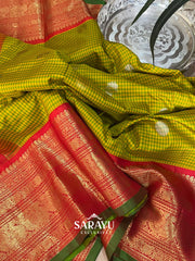 Stunning Double Weave Gadwal Pattu