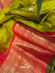 Stunning Double Weave Gadwal Pattu