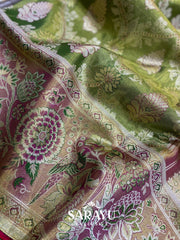 Exclusive Meena Weave Soft Drape Kanchi Pattu