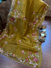 Pure Fine Silk Organza