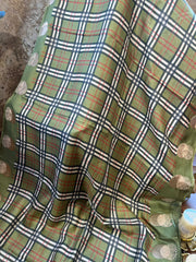 Burberry Tussar Silk Saree
