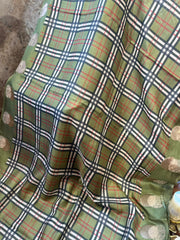 Burberry Tussar Silk Saree