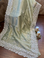 Pure Fine Silk Tissue Organza… ✨