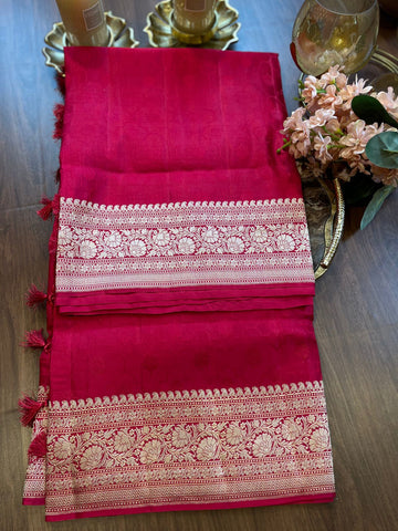 Mashru Self Brocade Banaras