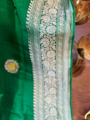 Mashru Banarasi Meenakari Buti
