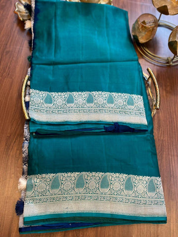 Pure Banarasi Hand Bandhini