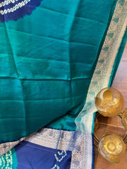Pure Banarasi Hand Bandhini
