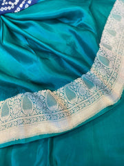 Pure Banarasi Hand Bandhini