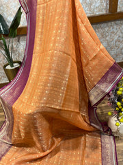 Banarasi Kora Silk Saree