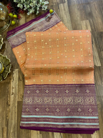 Banarasi Kora Silk Saree