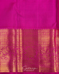 Pure kanchi in peach and pink